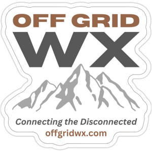 Off Grid Wx Sticker
