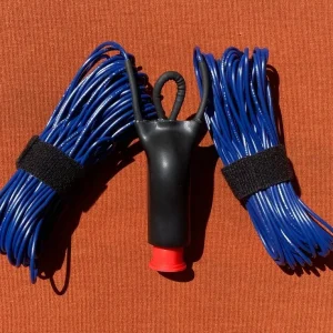 Rugged 100W HF Dipole Antenna with Integrated Balun